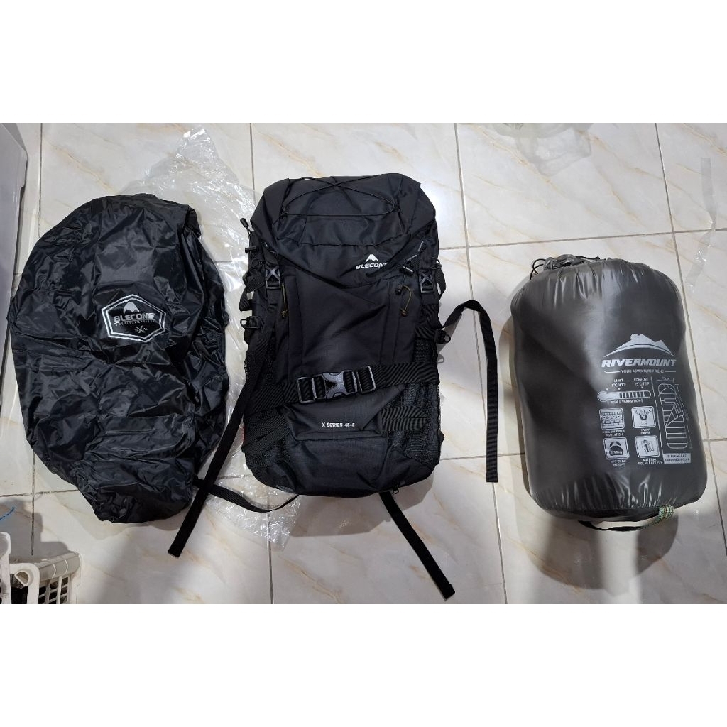 paket tas gunung + SB