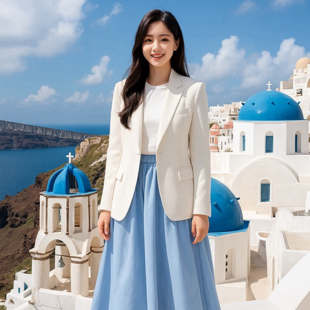 Rok Wanita Korean Style Premium Eksklusif Woman Yoto Flared Skirt by Earth Music & Ecology Original