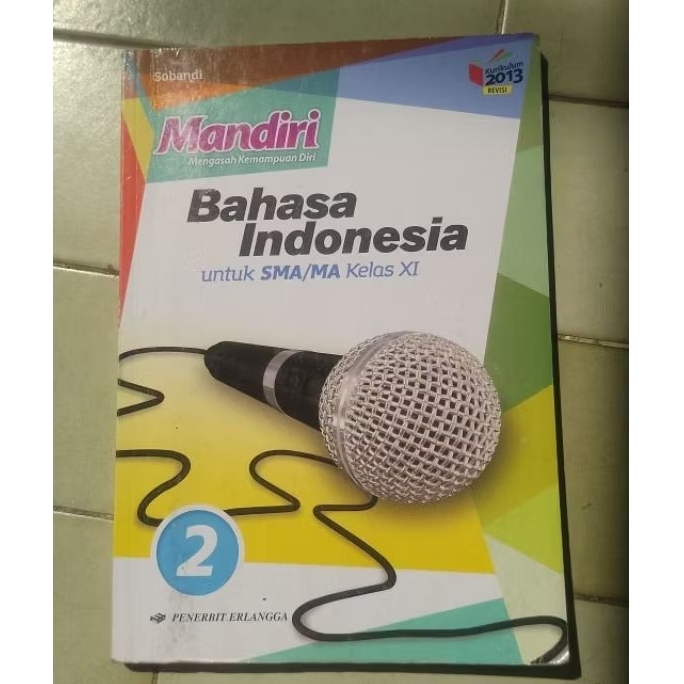 Buku Bahasa Indonesia kelas 11 Mandiri K13 (BEKAS)