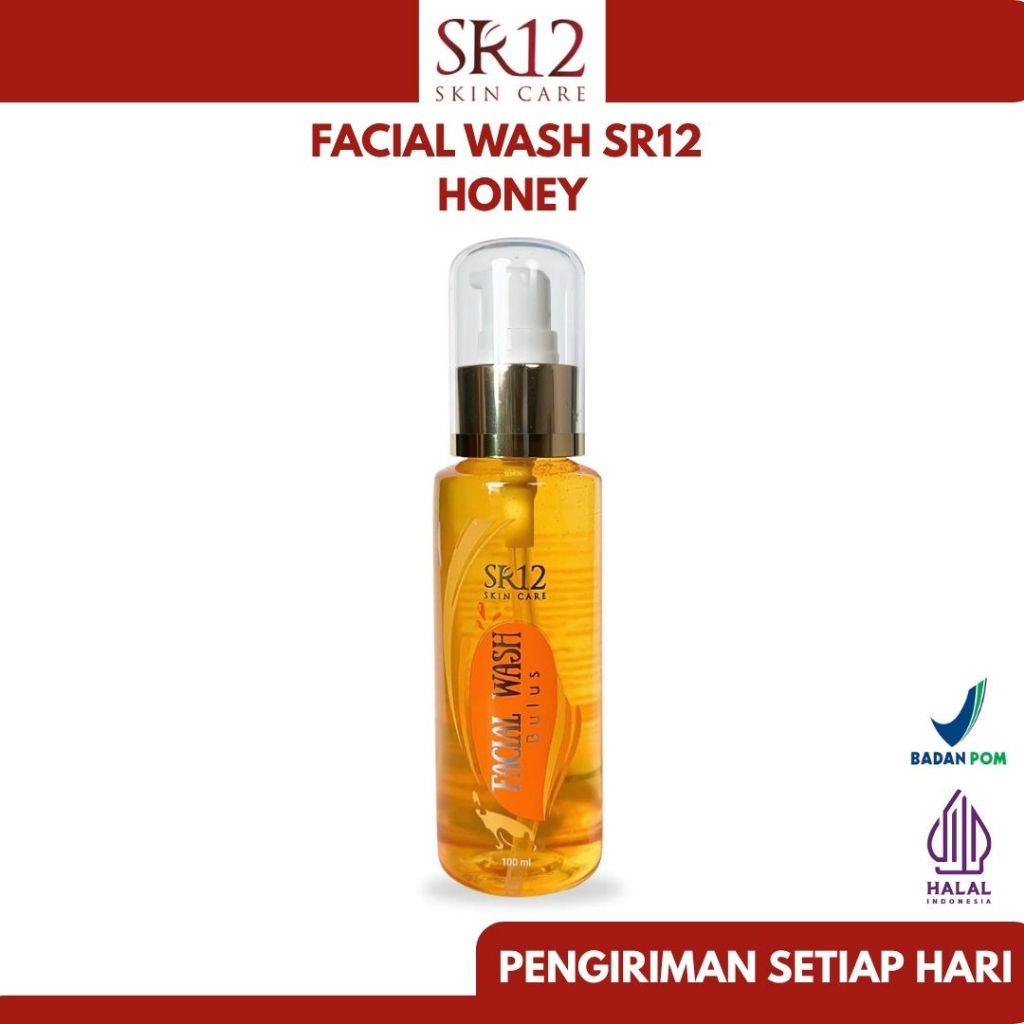 SR12 TASIKMALAYA - Sabun Wajah Honey – Facial Wash Herbal Halus & Alami