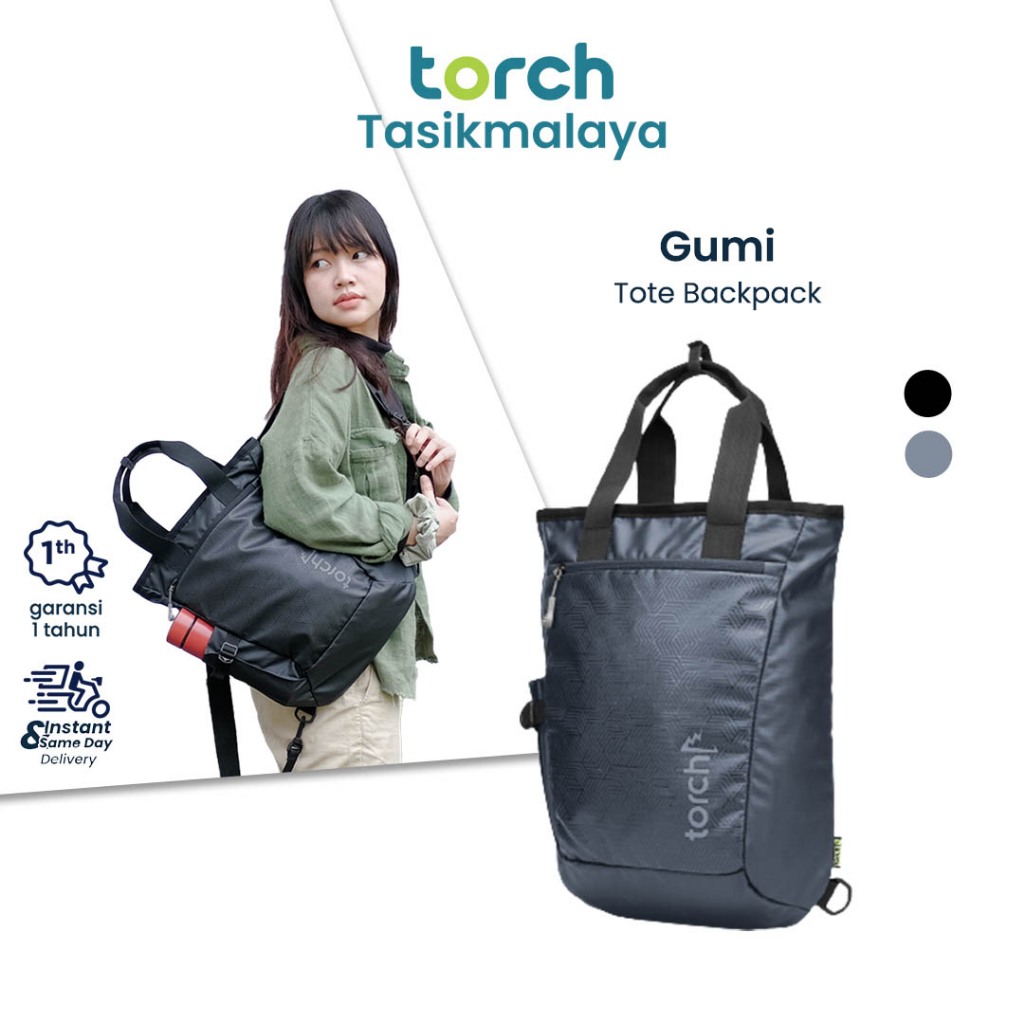 TORCH Gumi Tote Bag Backpack Totebag Tas Jinjing Ransel