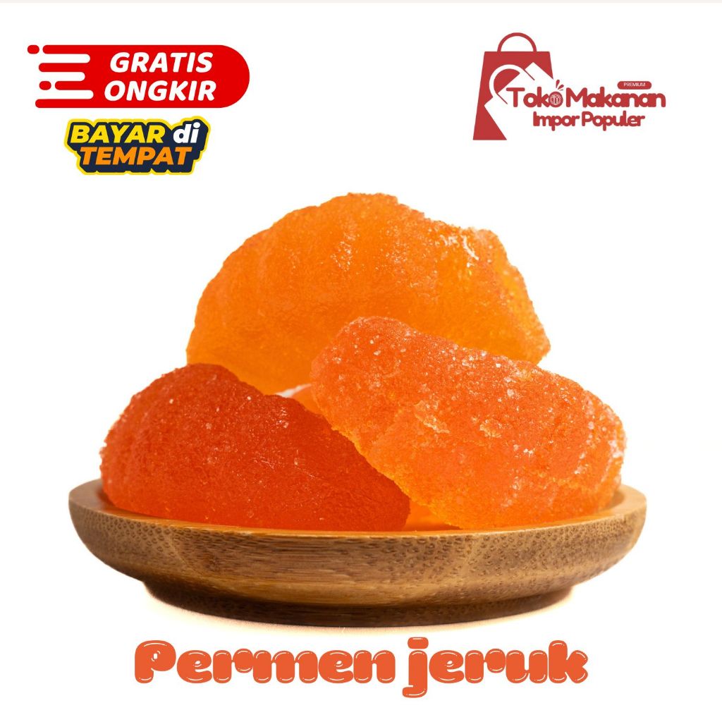 

[ HALAL ] Permen Buah Rasa Jeruk Permen Lunak Yang Lezat dan Nikmatt