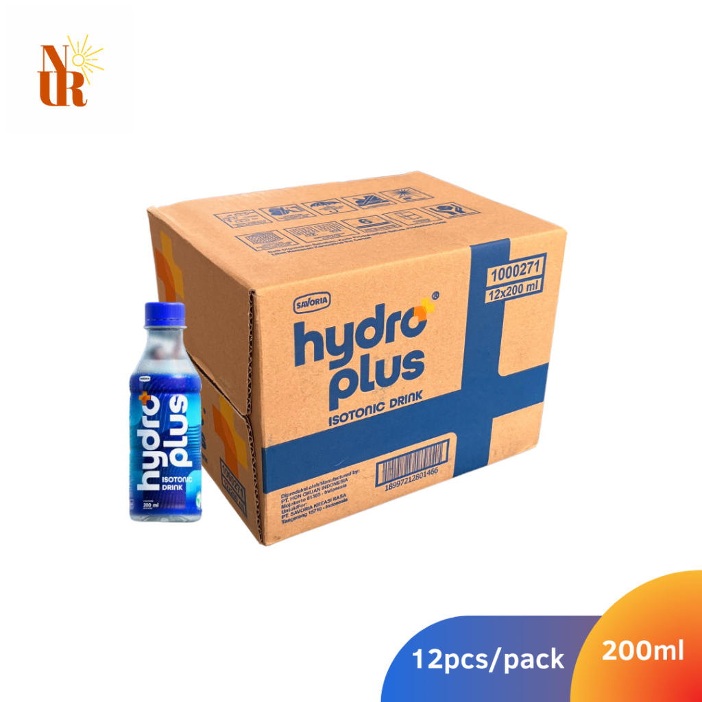 

Hydro Plus Isotonic Drink Isi 12 (Karton)