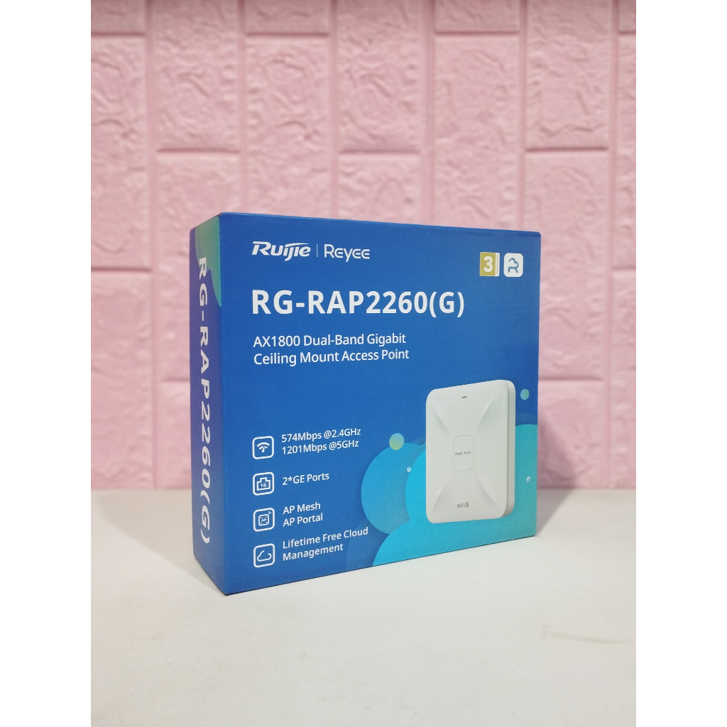 Ruijie RG-RAP2260 (G) Wi-Fi 6 RAP 2260 Dual Band Ceiling Mount Access