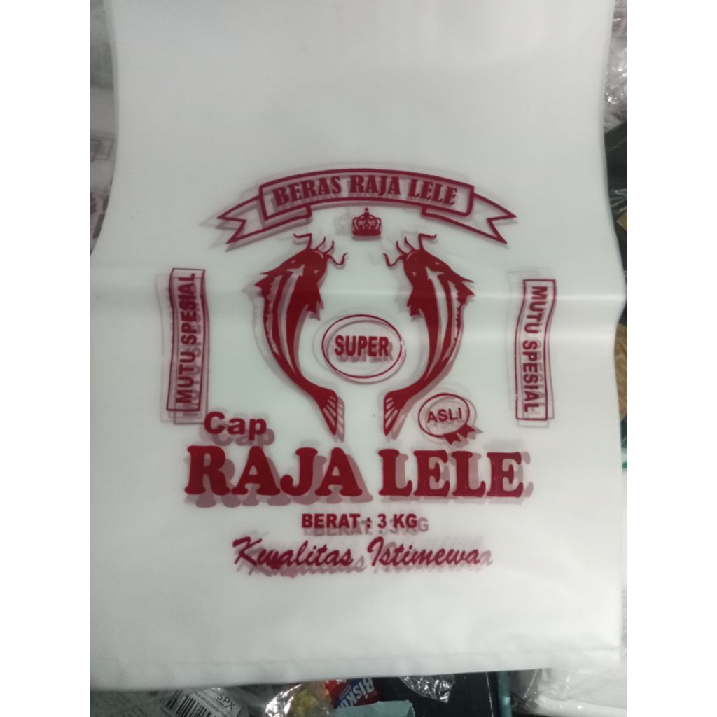 PLASTIK BERAS RAJA LELE 3KG DAN ZAKAT