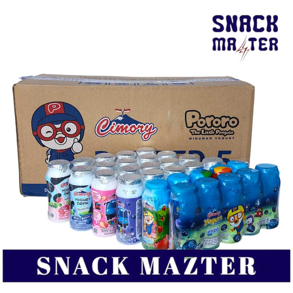 

Cimory Yogurt Drink Botol KARTON - Netto 65 ml x 20 pack