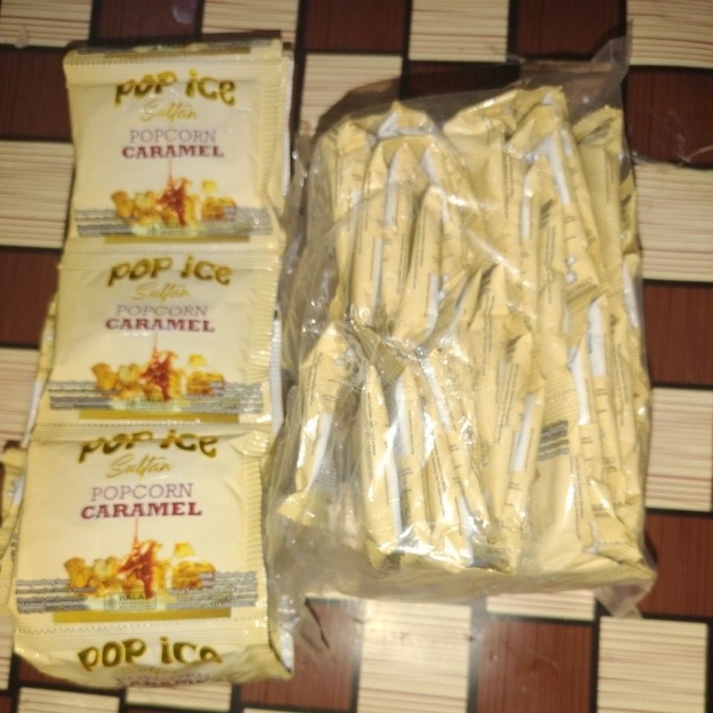 POP ICE SULTAN RASA POPCORN CARAMEL