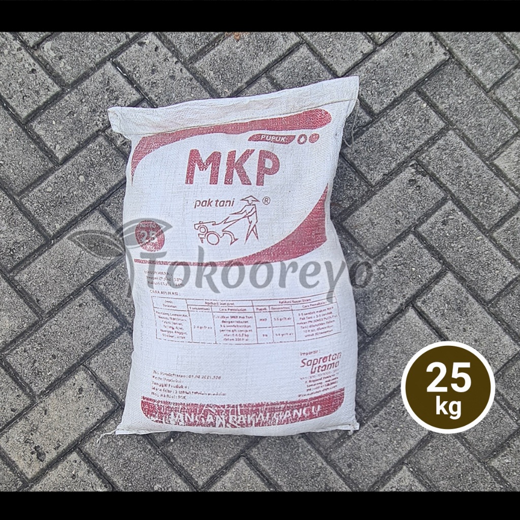 PUPUK MKP PAK TANI 25 KG KEMASAN PABRIK VIA CARGO
