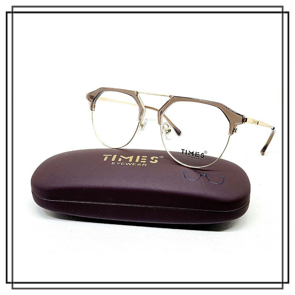 FRAME KACAMATA TIMES 3388 Model Keren Elegan ORIGINAL BRANDED Kualitas Bagus Harga MURAH