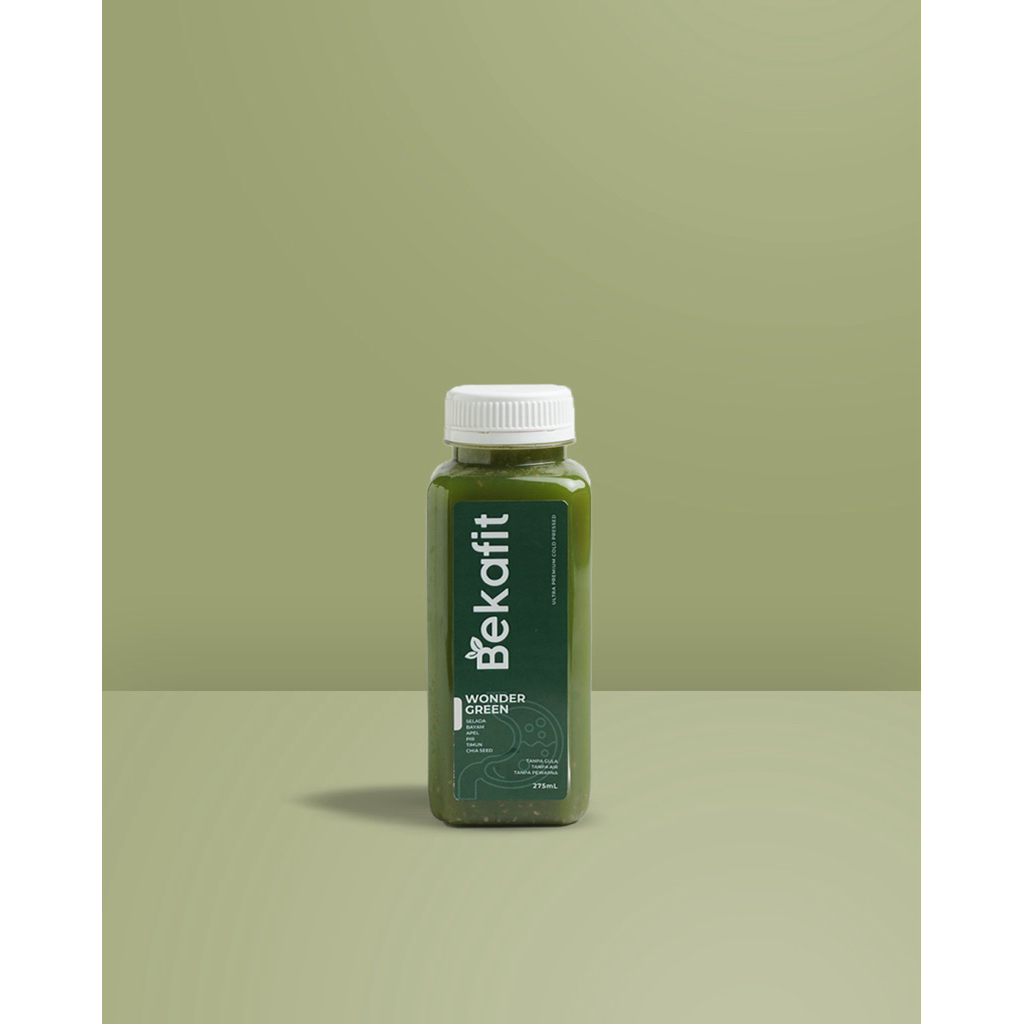 

Bekafit Wonder Green Cold Pressed Juice - Jus Sehat Alami