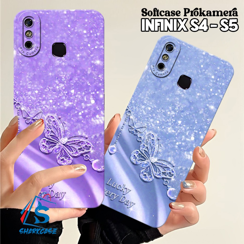 Case Infinix S4 / 3 PLUS / S5 / S5 LITE / Smart 4 / 5 / 6 / 7 / 8 / 9 Motif Bunga Bunga Aesthetic Te