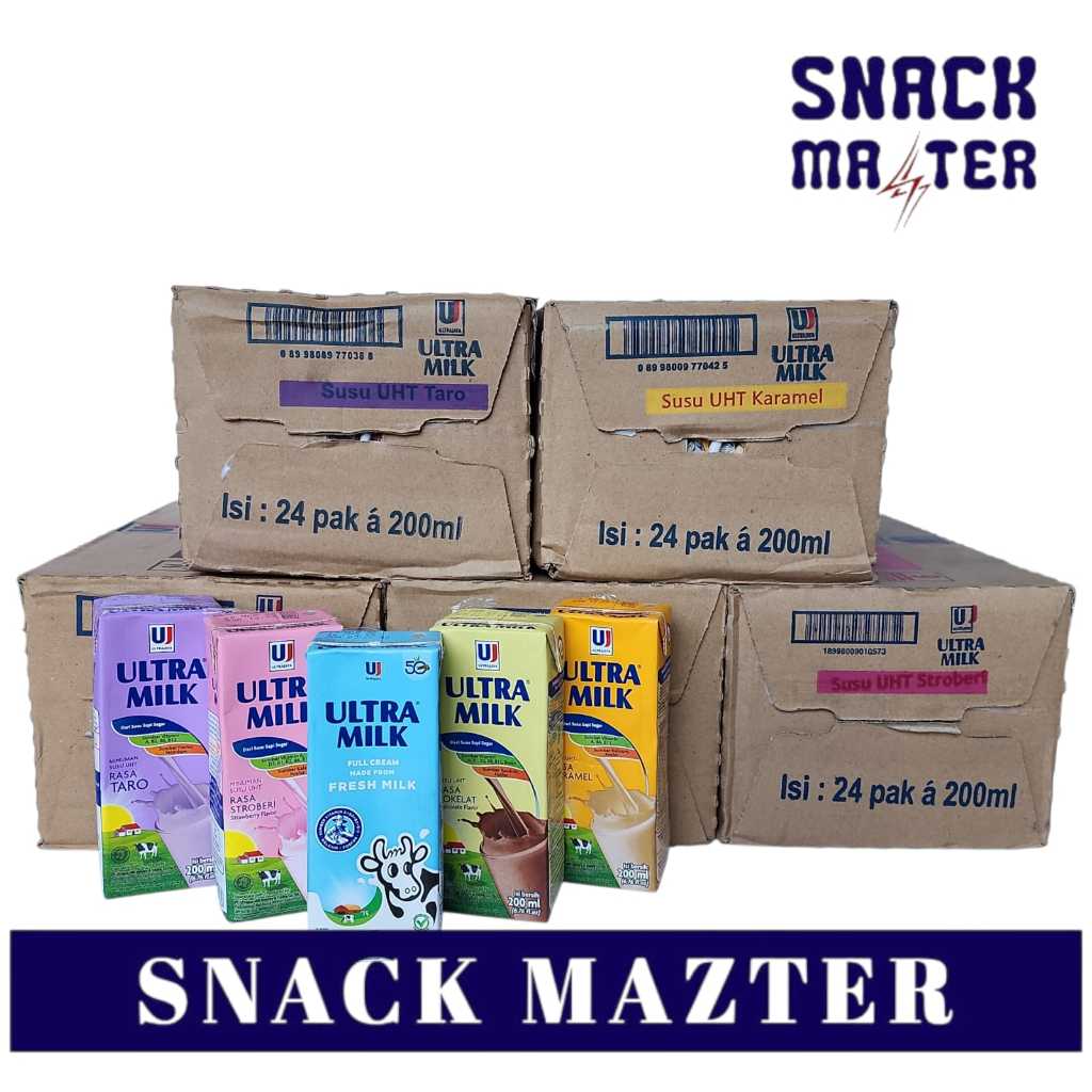 

Susu UHT Ultra Milk KARTON - Netto 200 ml x 24 pcs