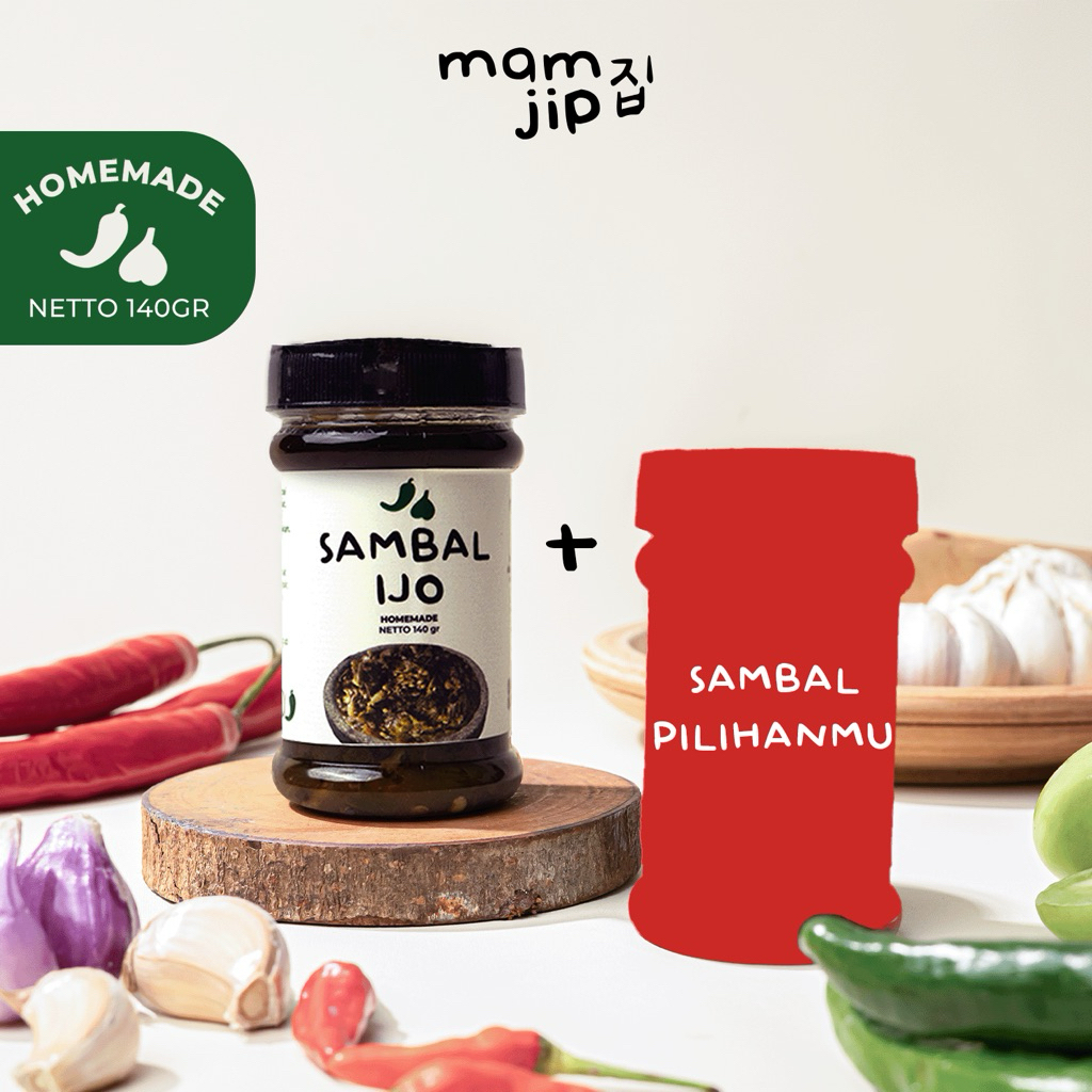 

[Paket Hemat 2 Sambal] Sambal Ijo + Sambal Pilihanmu