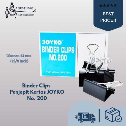 

Joyko Binder Clip No.200
