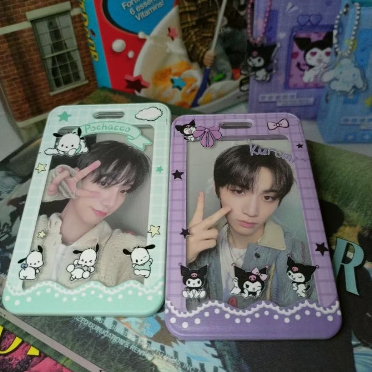 

[READY] LANYARD ID CARD HOLDER PHOTOCARD (KUROMI & POCHACCO)