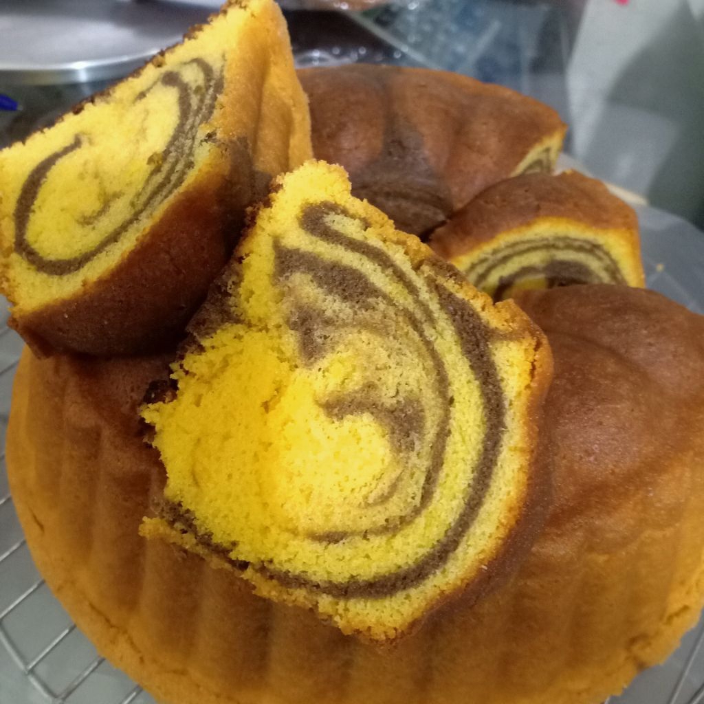 

Bolu Jadul Marmer Cake Original