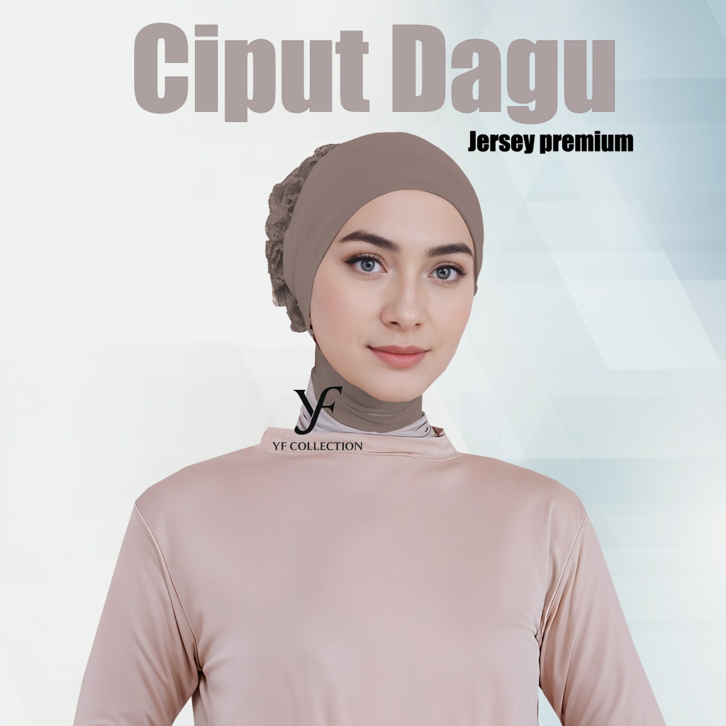 Ciput DAGU / DALAMAN Jilbab Turki DAGU Dalaman Hijab anti geser Kerudung