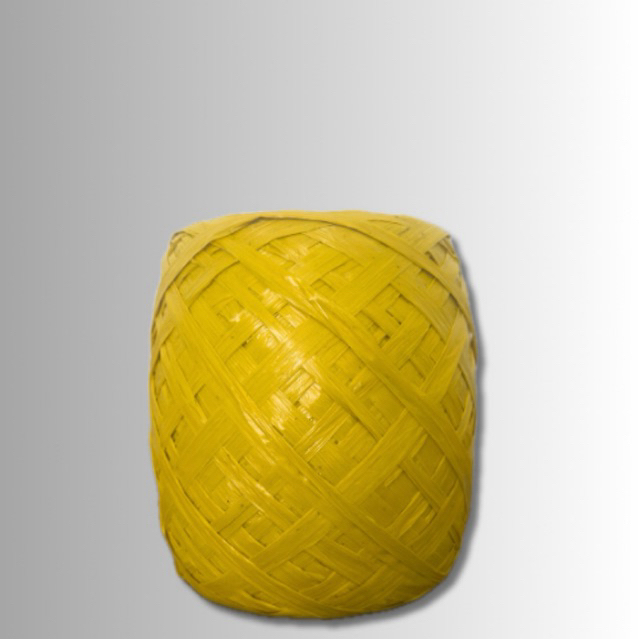 

TALI RAFIA WARNA KUNING 1/2KG