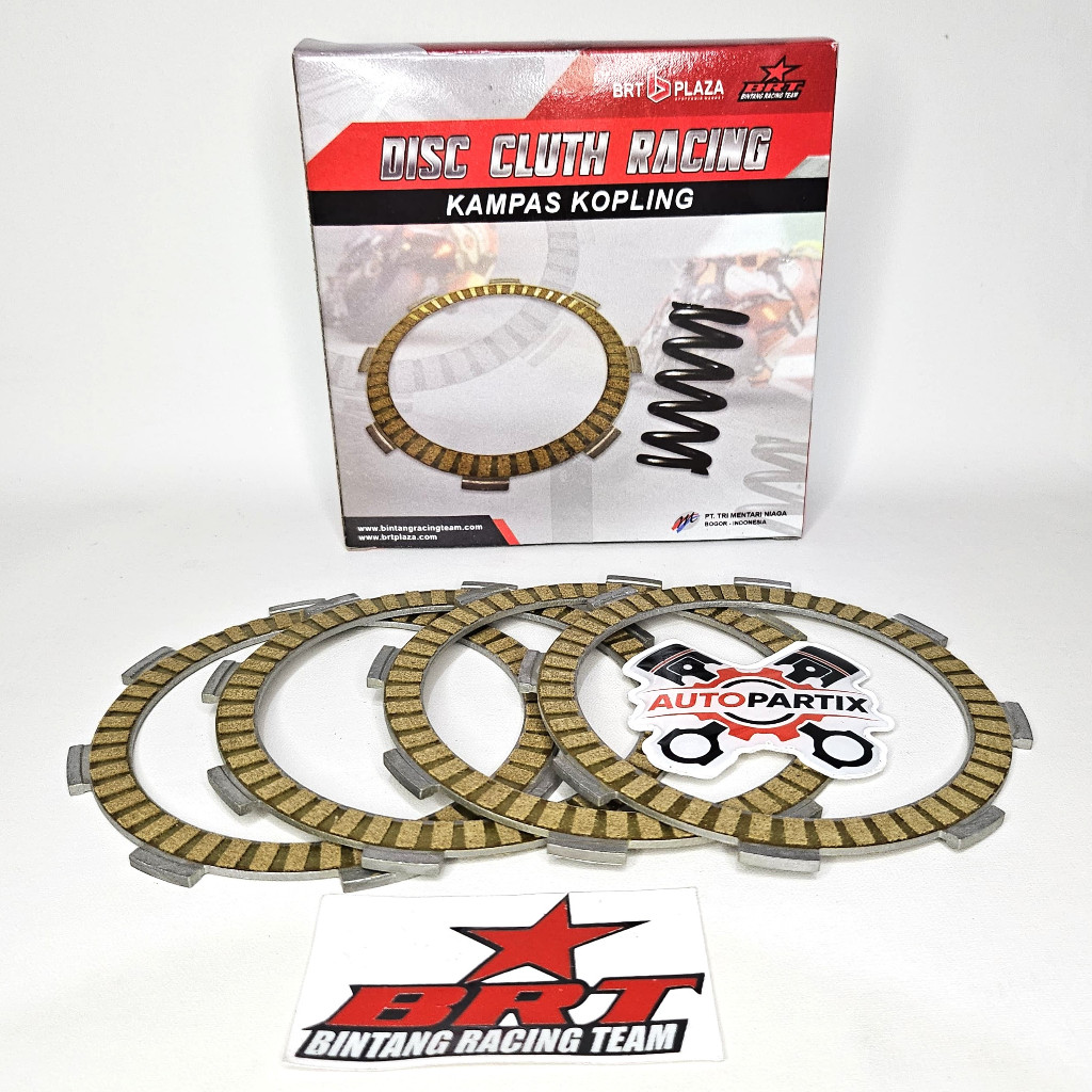 KAMPAS KOPLING BRT GRAND C100 SUPRA X SUPRA FIT WIN ASTREA LEGENDA REVO Old Lama Disc Clutch BRT