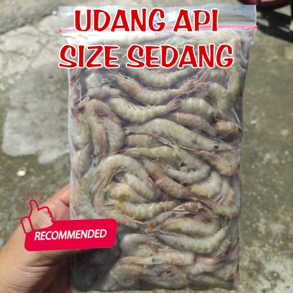 UDANG API BEKU / UDANG BEKU / UDANG PAKAN ARWANA / UDANG API PAKAN IKAN / UDANG API