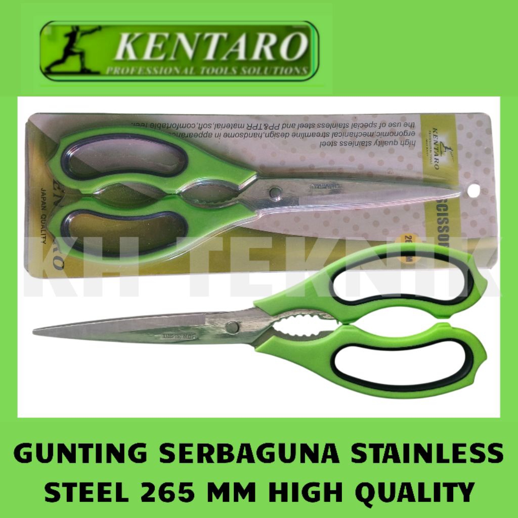 

GUNTING SERBAGUNA STAINLESS STEEL ANTI KARAT TYPE 265 ORIGINAL