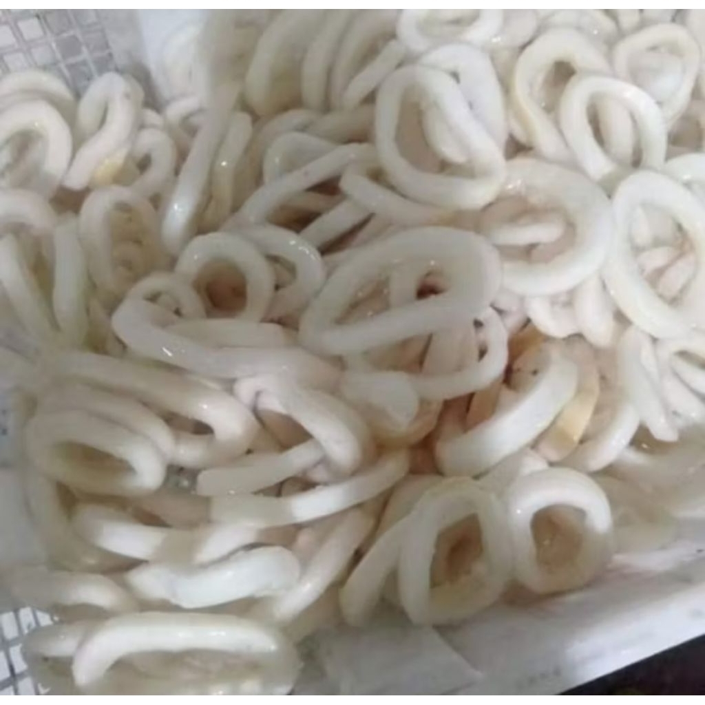 

Cumi Ring frozen kemasan per 1kg