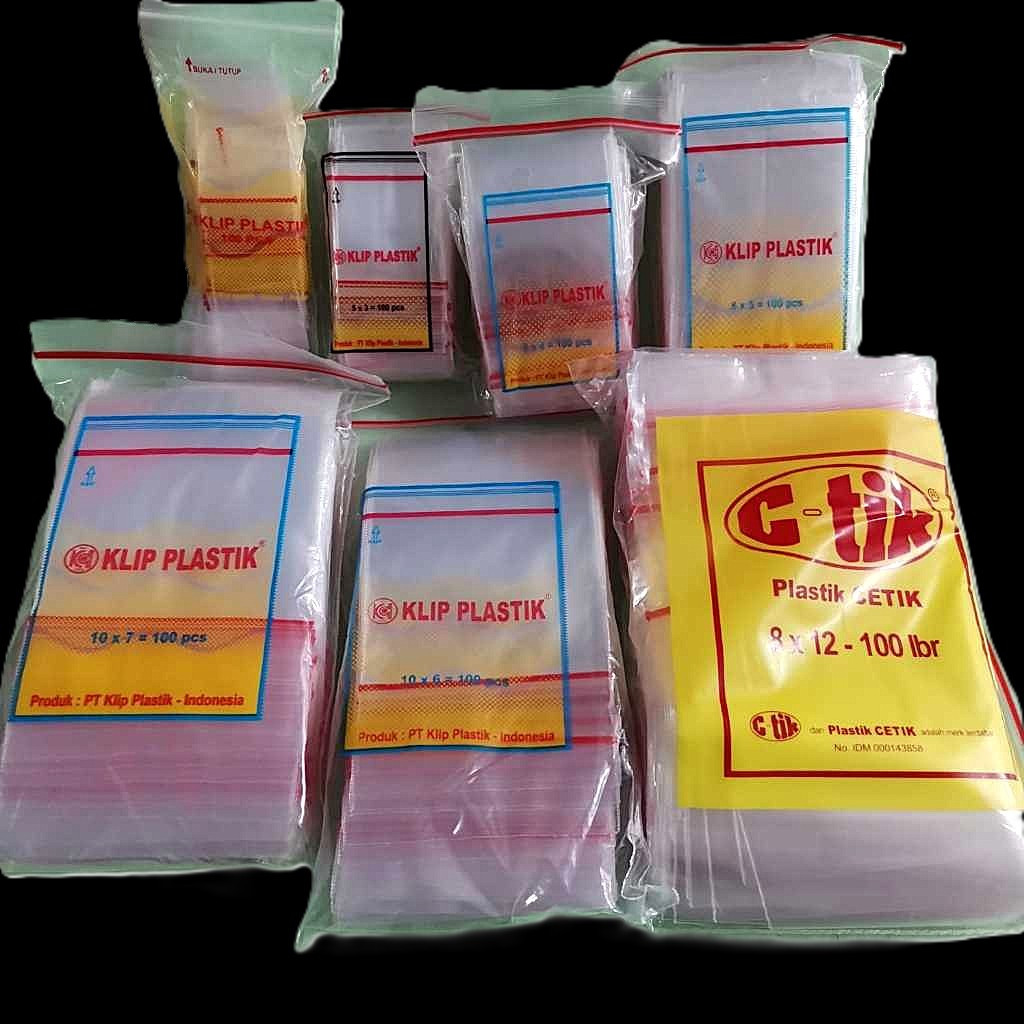 Plastik Klip CTIK C-Tik / Plastik Klip Kecil Sedang