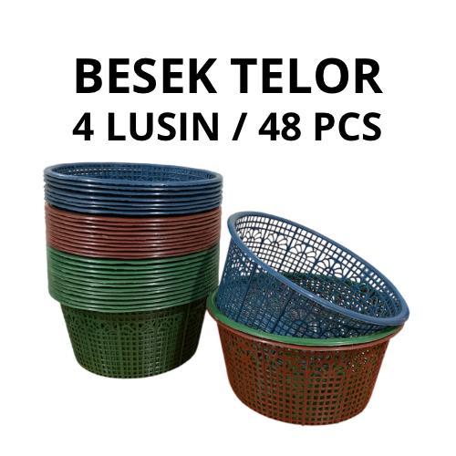 4 Lusin / 48 Pcs Besek Tradisi Ceting Plastik Besek Hajatan Murah