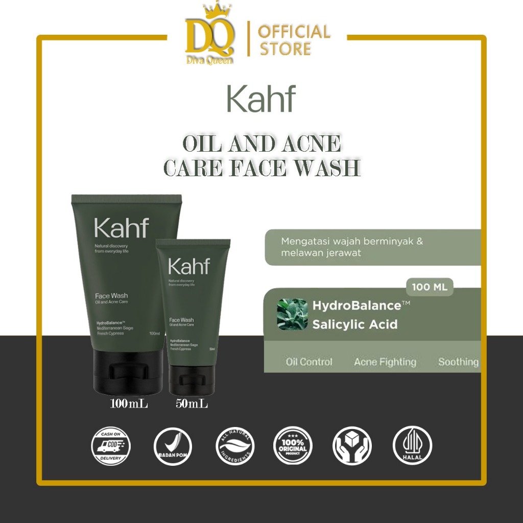Kahf Oil and Acne Care Face Wash