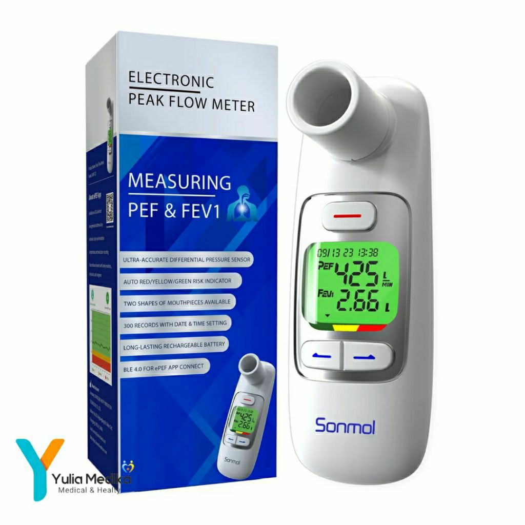 Peak & Flow BLUETOOTH Sonmol / elektronik peak & flow meter