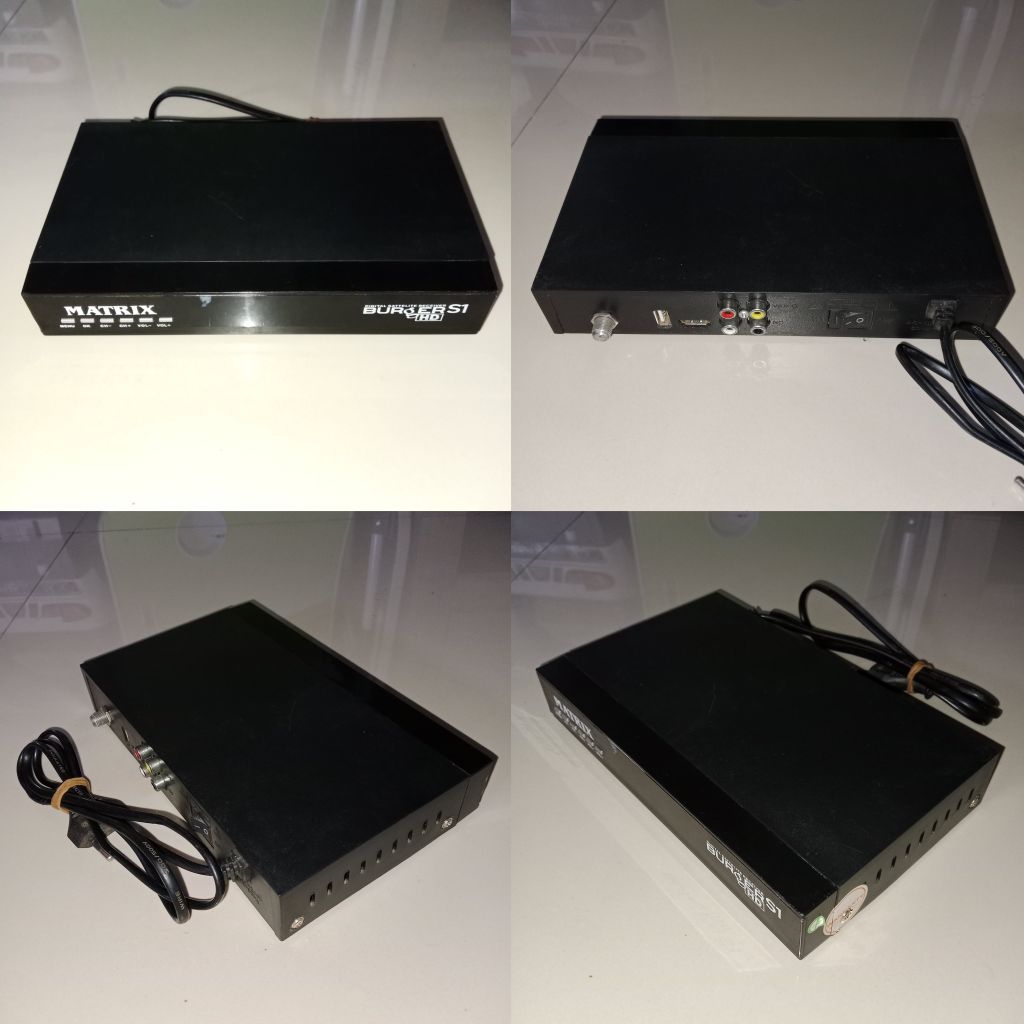 Receiver bekas pakai parabola RX Matrix Burger S1 HD Ali 3510 bisa nonton TV Dakwah Sunnah