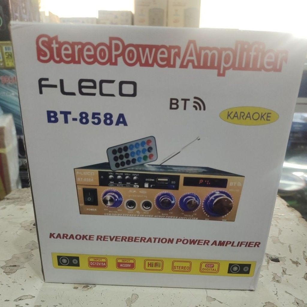 AMPLIFIER FLECO BT858A bluetooth