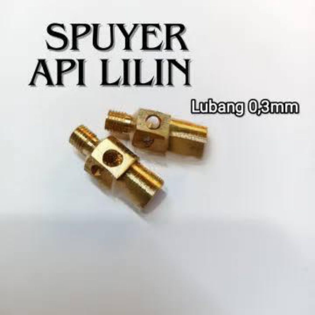 Spuyer nozle Kompor gas rinnai rinai api Lilin bagian bawah