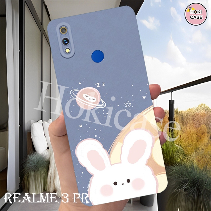 Softcase Lentur Realme 3 Pro - 5 Pro - 3- 5- 5i - 5s- Narzo 20A - Narzo 20 - Narzo 50A motif nasa bl