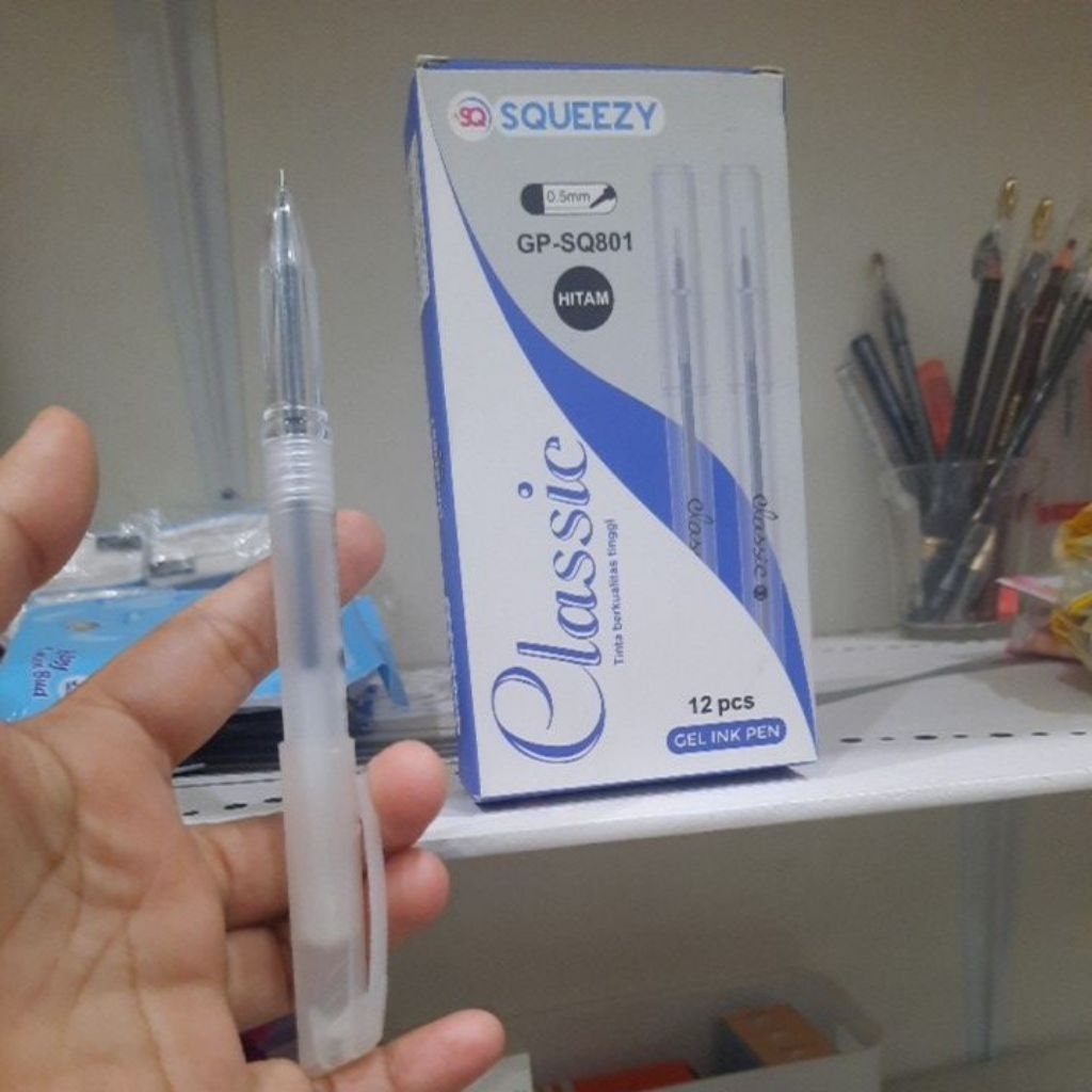 

pulpen cair tinta hitam