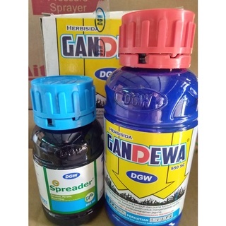 Gandewa 500ml + Perekat 250ml Herbisida Sistemik Atrazin 500 gl + Mesotrione 50 g/l 550 sc Untuk Tan