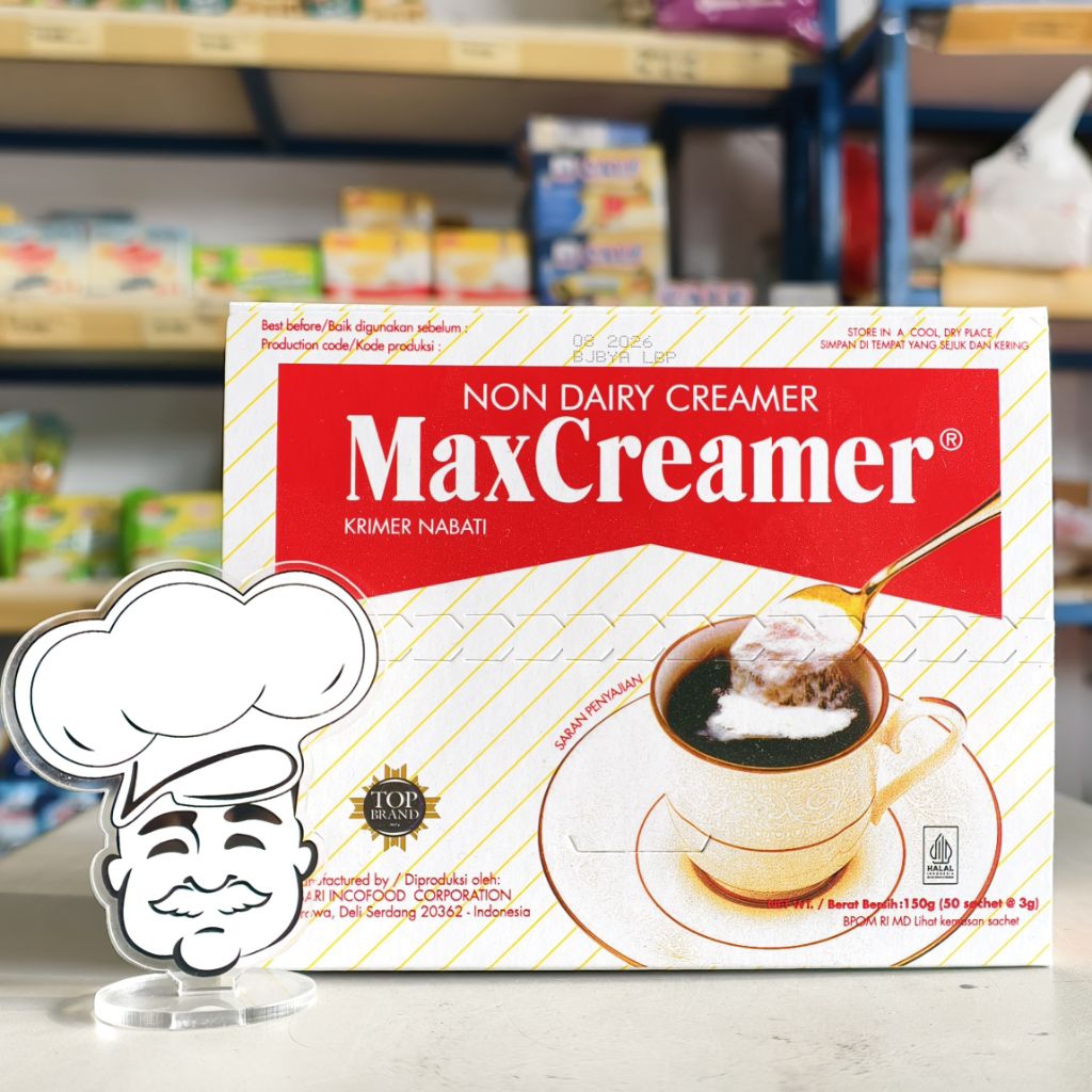 

Max Creamer Sachet 50 x 3G / Krimer Sachet Max Creamer / Krimer Bubuk Sachet Max Creamer