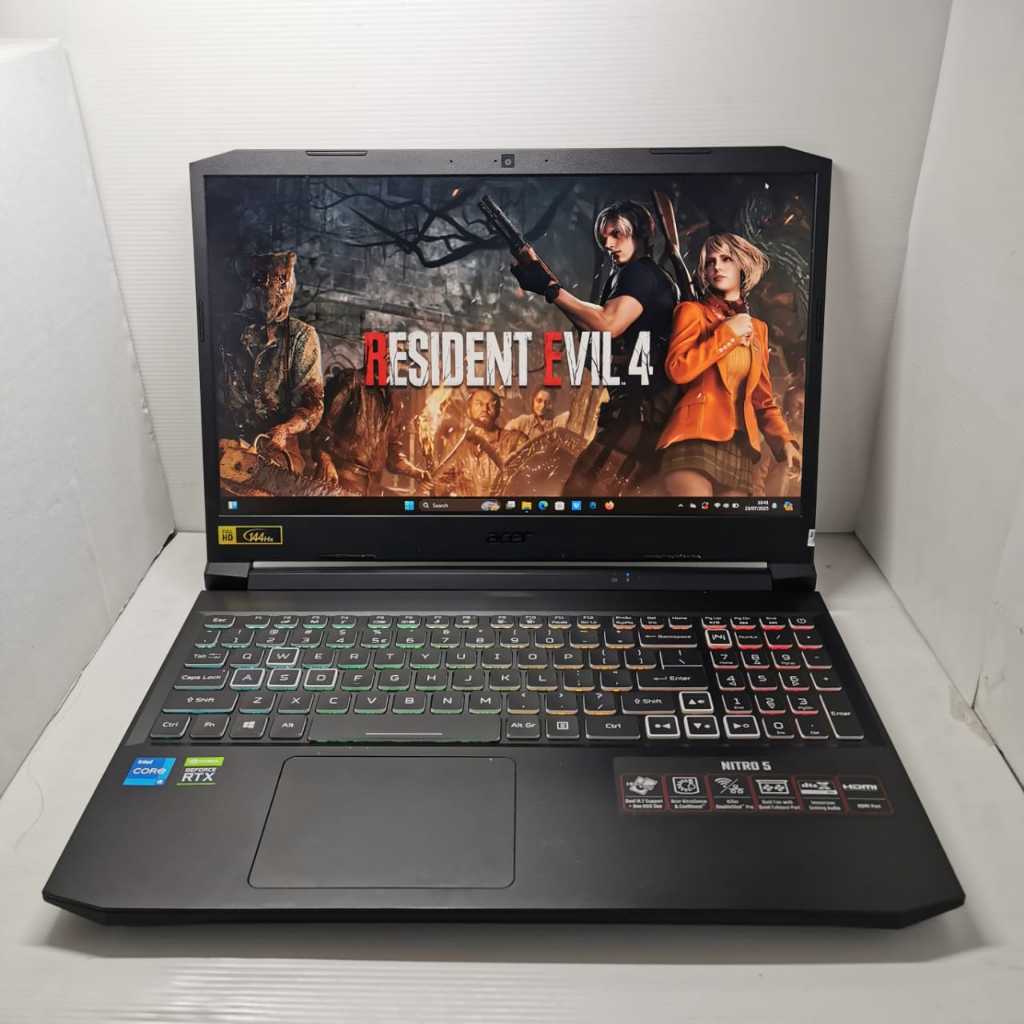 LAPTOP GAMING RTX 3050TI ACER NITRO 5 AN515-57 16/512 I5 GEN 11 144HZ MULUS