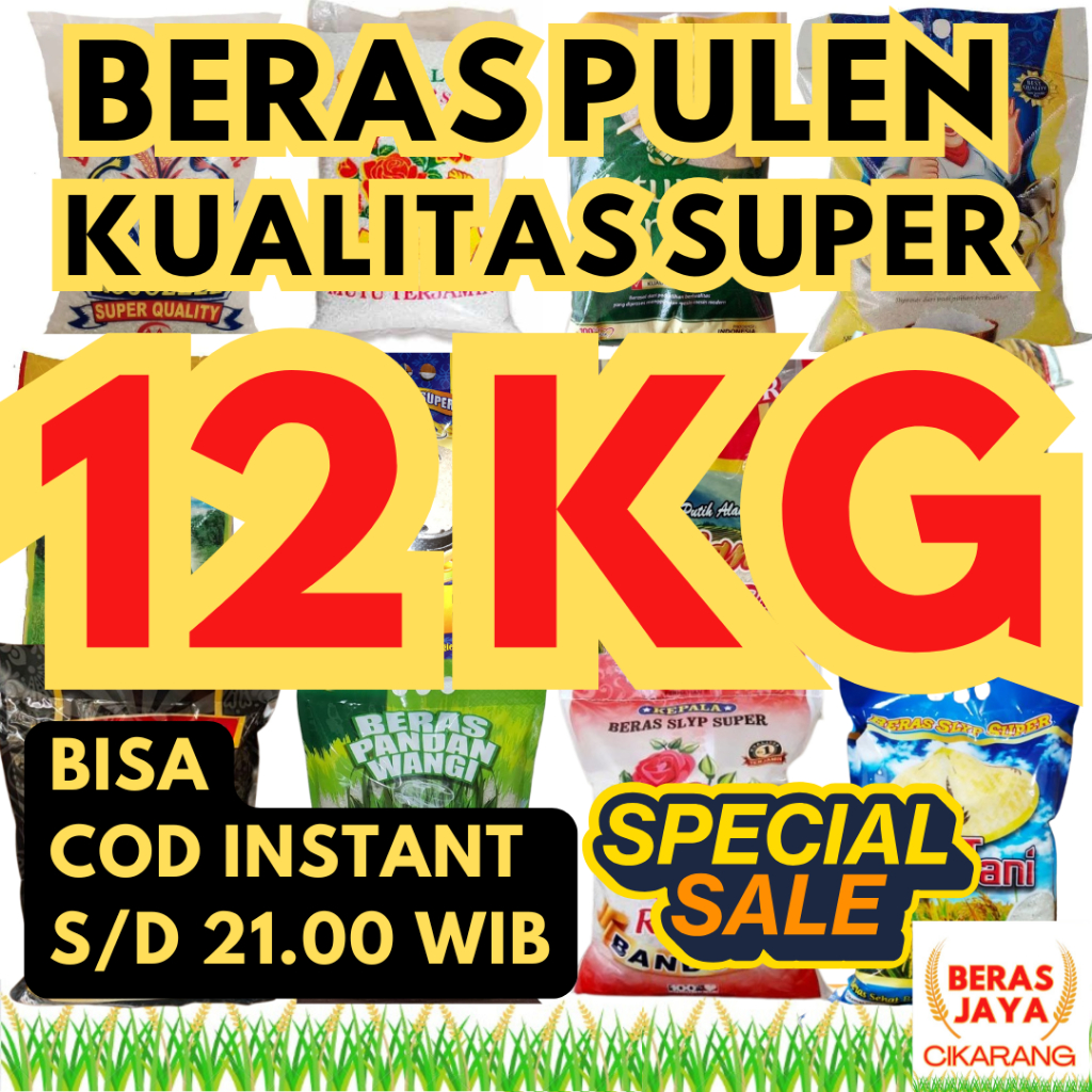 

Promo Beras Pulen Ramos Setra Kualitas Terjamin Bersih Bebas Kutu Super 12 kg Murah Gratis Ongkir