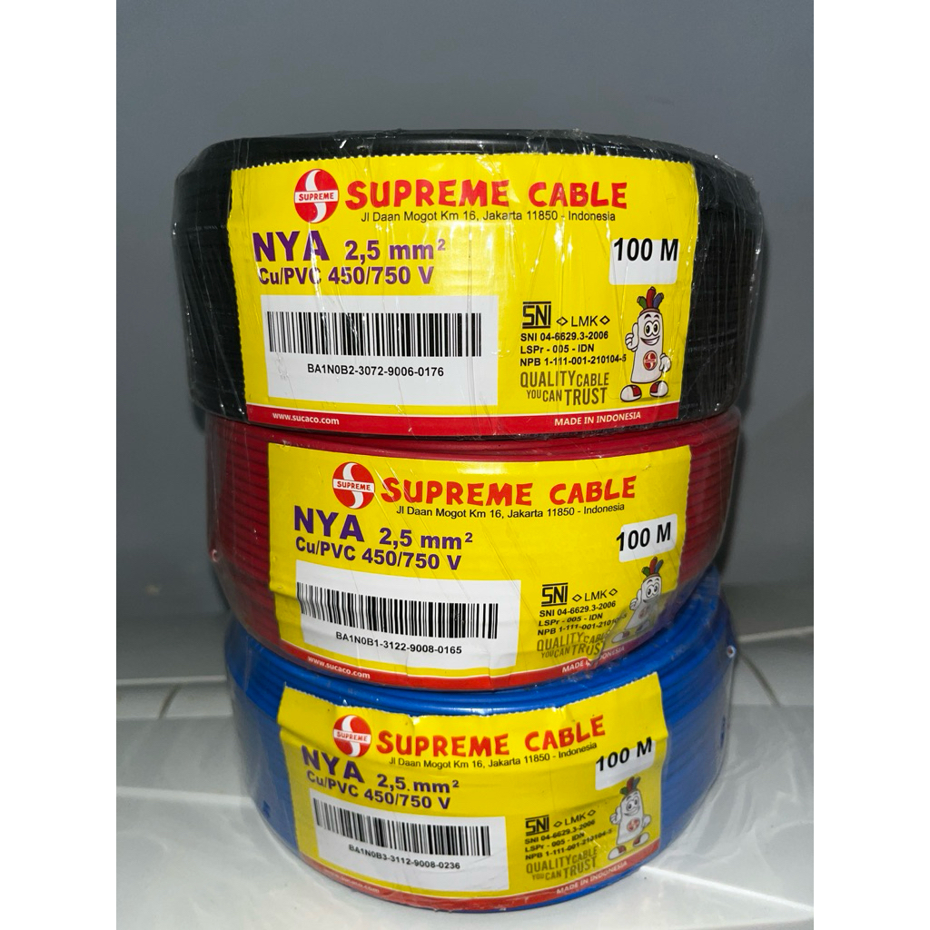 Kabel NYA supreme 1x2,5mm