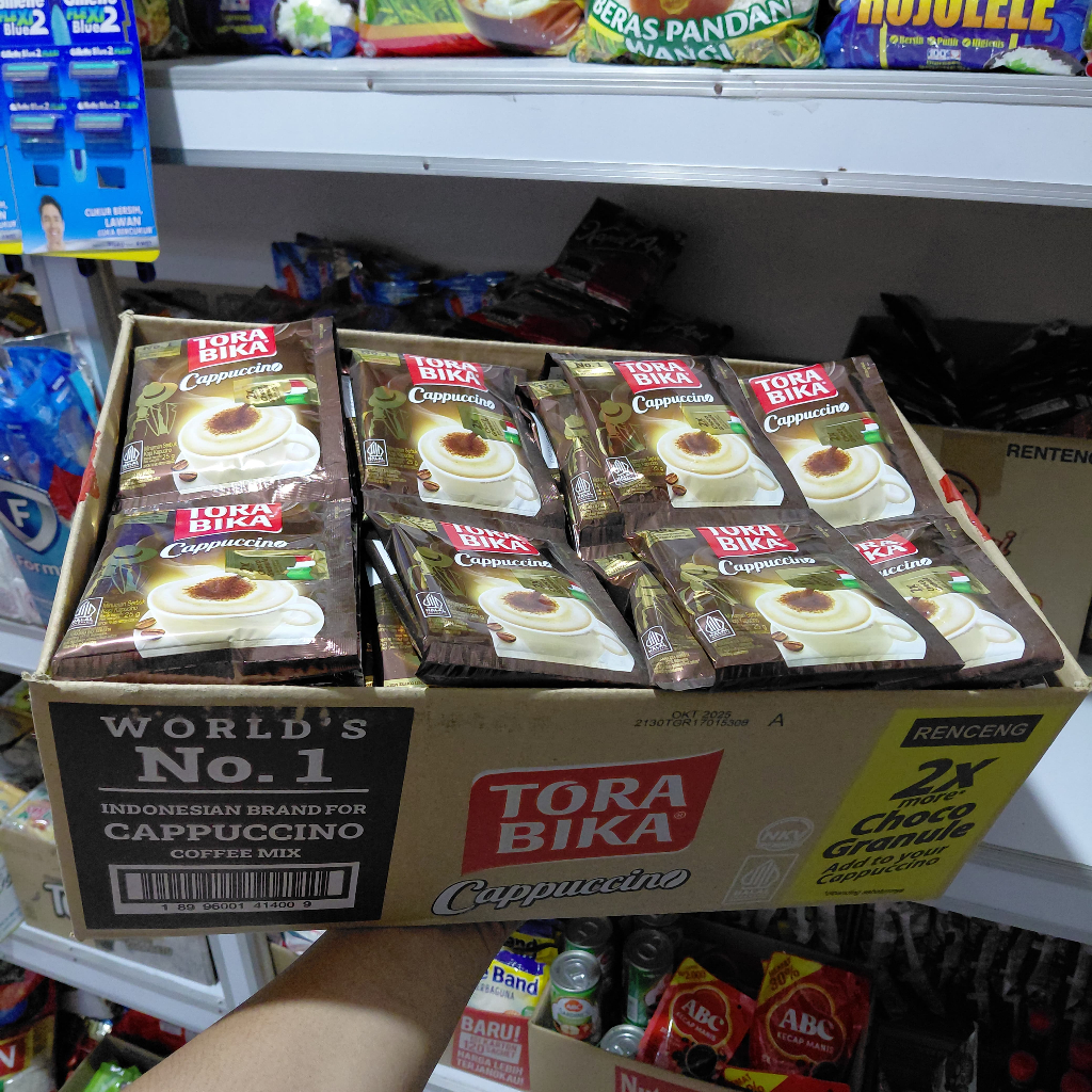 

Tora Bika Cappucino 25g 1Renceng Harga Murah!!