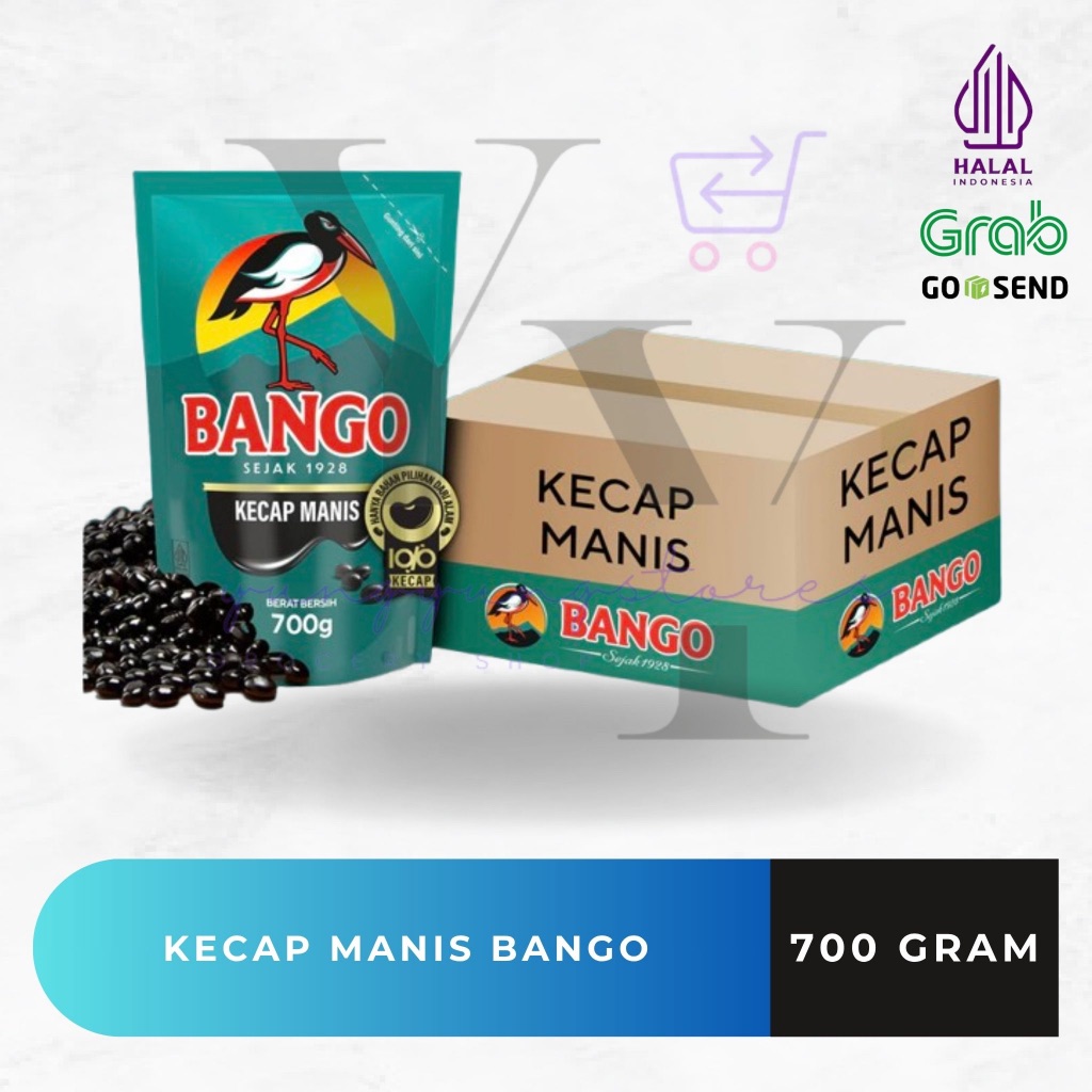 

1 Dus Isi 12 Bungkus Kecap Manis Bango Refill 700 gram