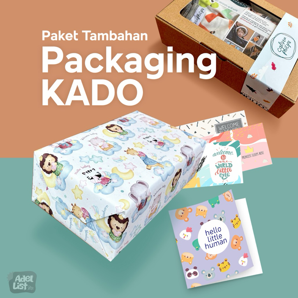 

PAKET TAMBAHAN PACKAGING KADO