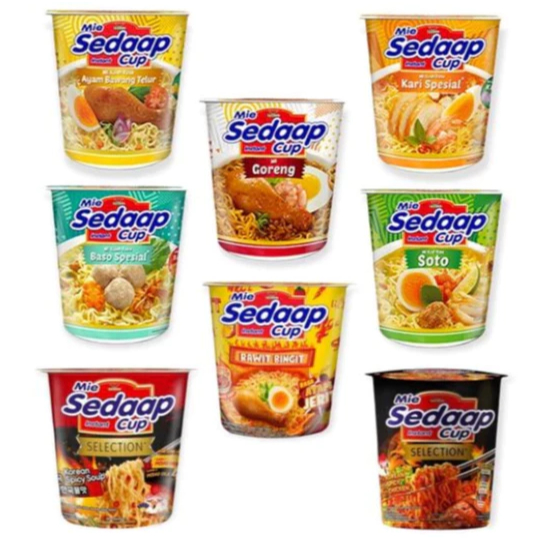 

MIE SEDAAP CUP ALL VARIANT (READY STOK) Semua Rasa