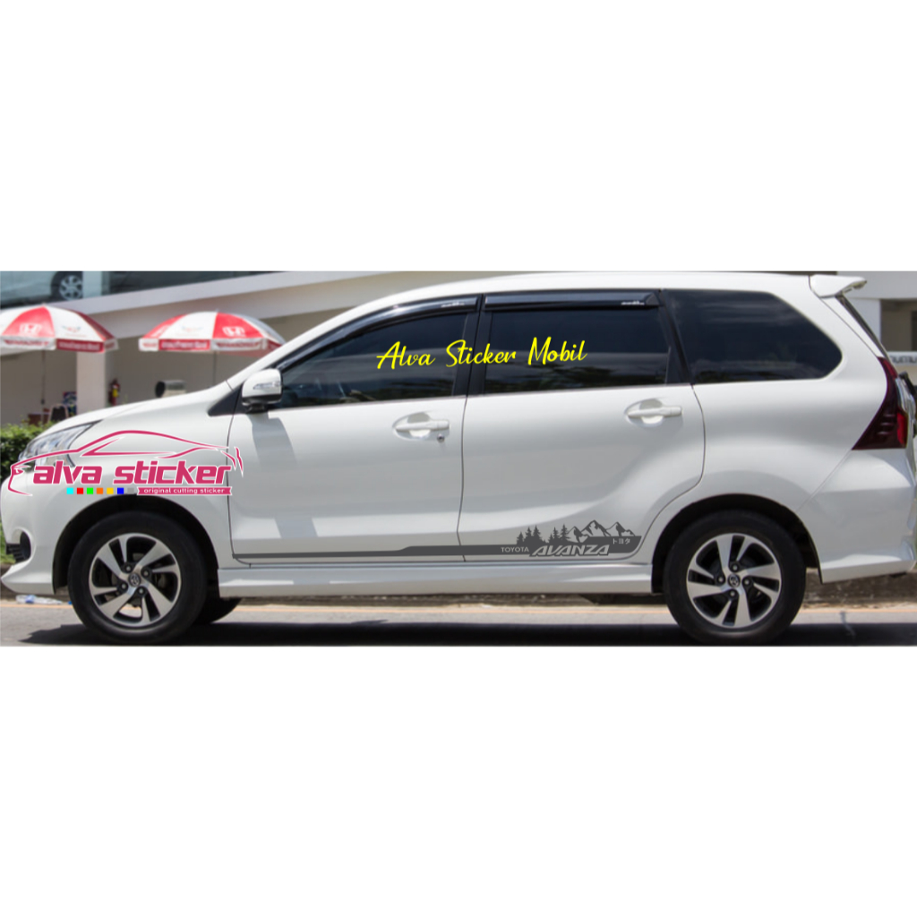 best sticker avanza sticker list avanza old stiker list stripe mobil toyota avanza lama stiker stick