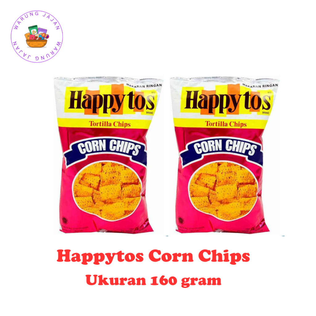 

Happy Tos Corn Chips - Happy Tos Merah besar 160gr