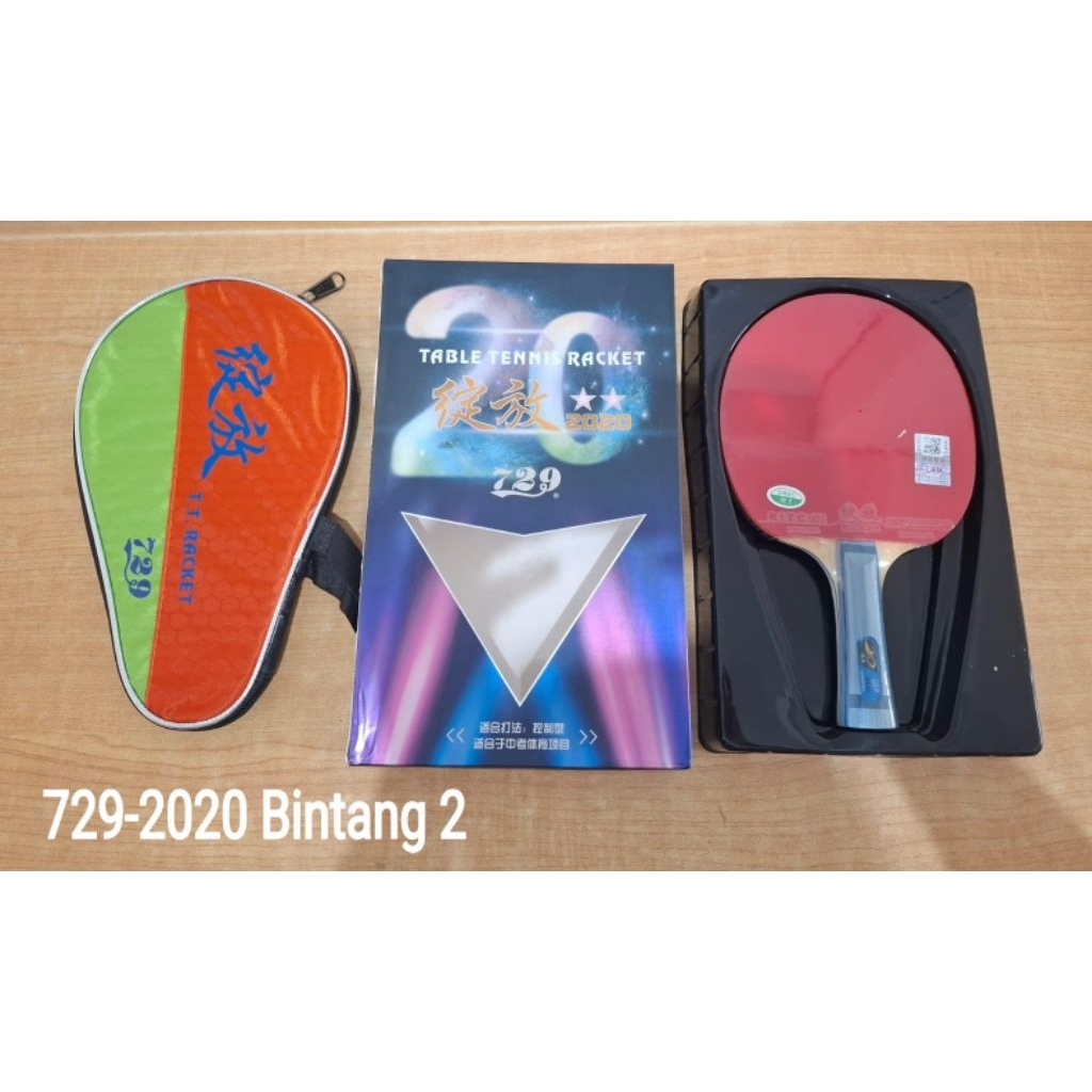 Bat tenis meja bet pingpong 729-2020 Bintang 2