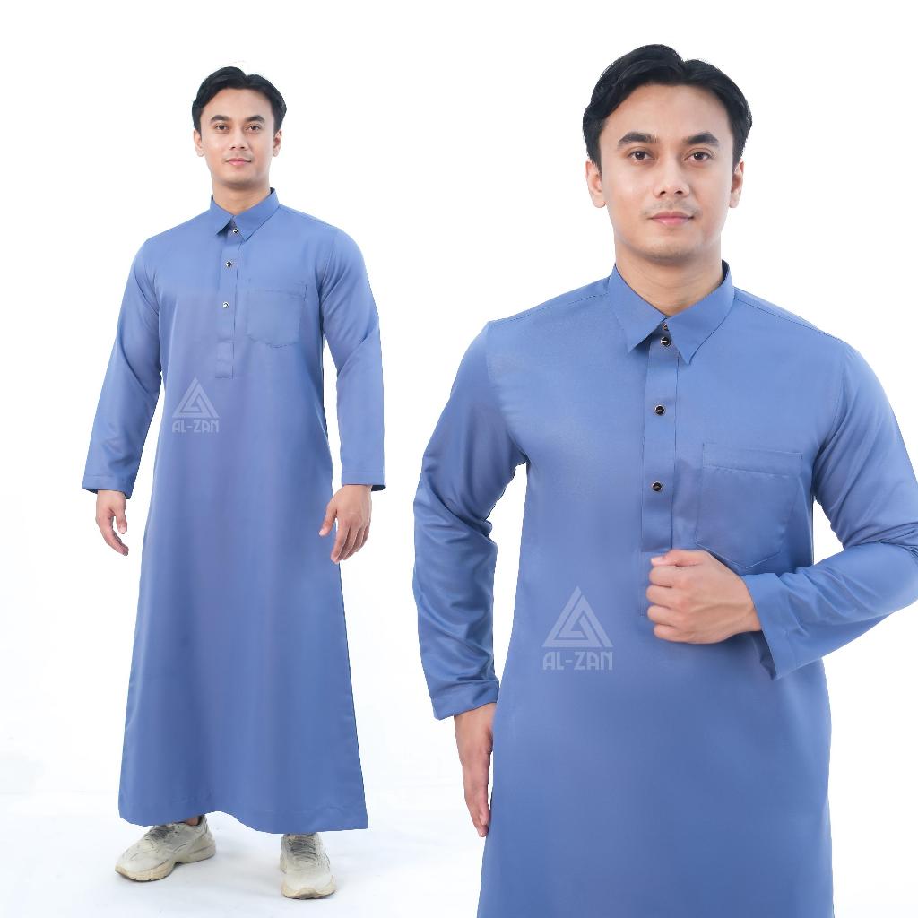 TERPOPULER jubah Slimfit ATQIA jubah gamis pria muslim slimfit jubah gamis pria lengan panjang