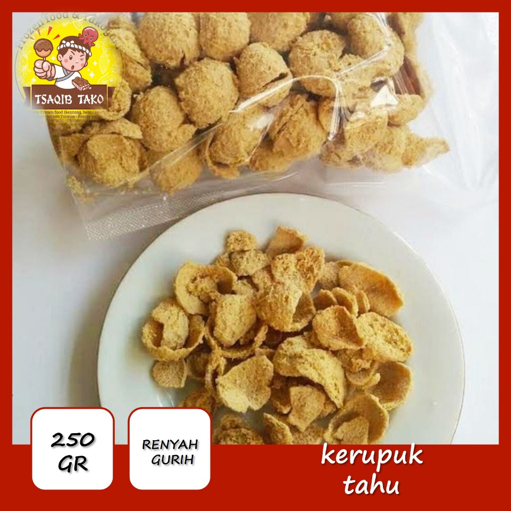 

Kerupuk krupuk Tahu Walik Crispy Gurih Premium 250 GR