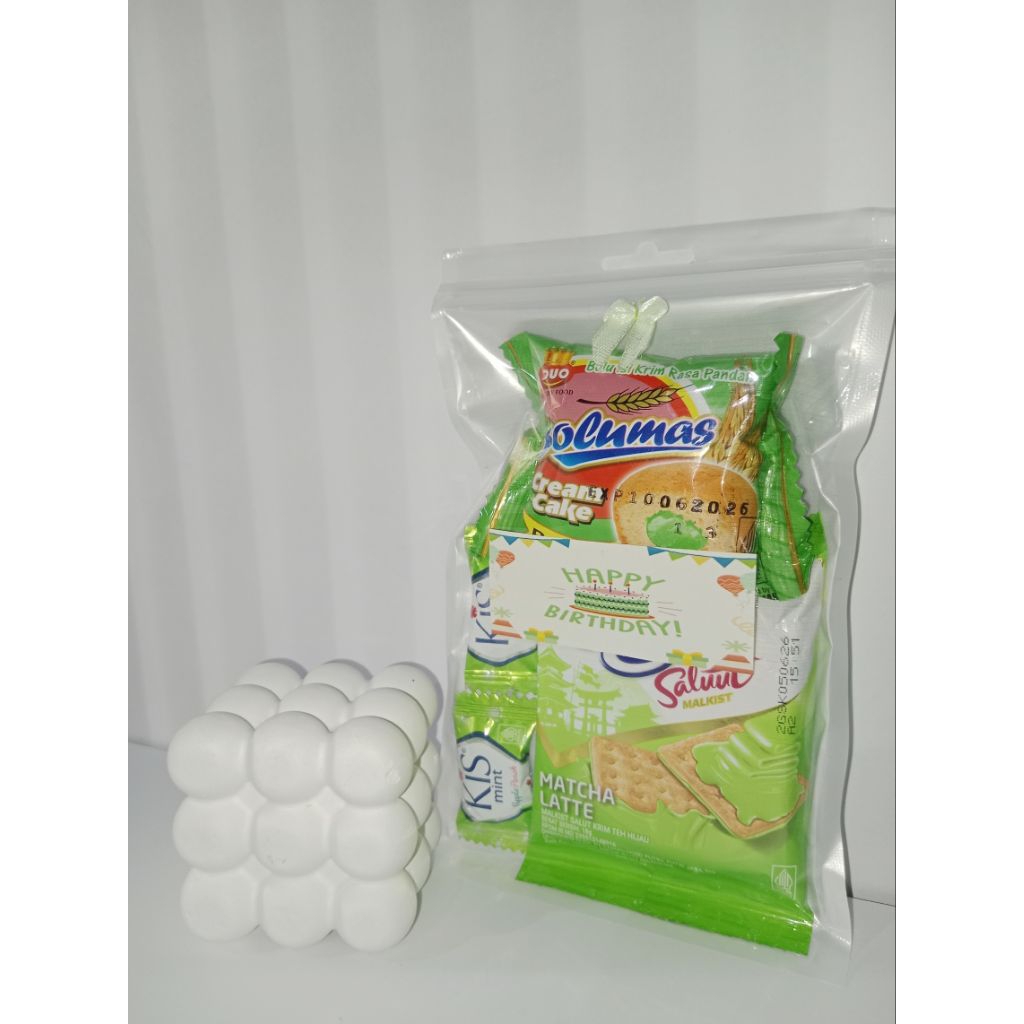 

Gift mini snack Hijau